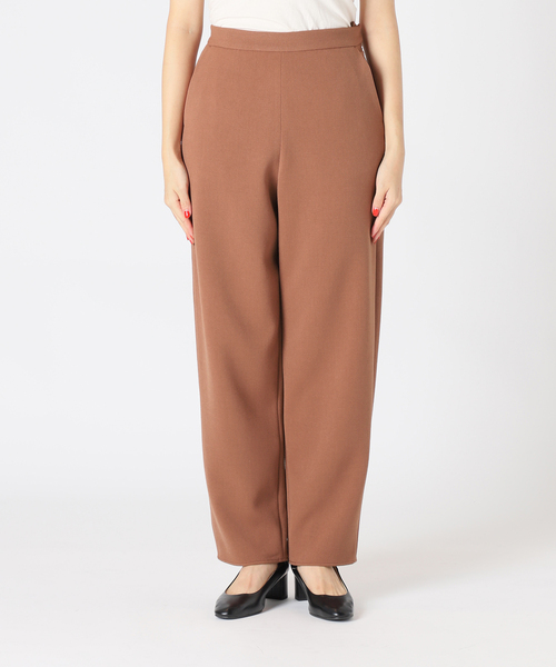 Simplicite(サンプリシテ)の「ニュアンスパンツ(スラックス・レディース・ネイビー/ブラウン/イエロー・SMALL/MEDIUM)」の16枚目の写真