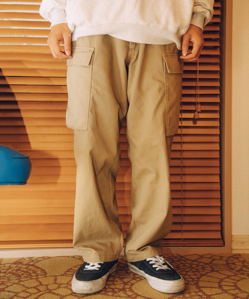 JOURNAL STANDARD（ジャーナルスタンダード）の「【MALL/モール】6ポケット チノパンツ（カーゴパンツ・メンズ・ブラック/ベージュ・MEDIUM/LARGE/X-LARGE）」の3枚目の写真