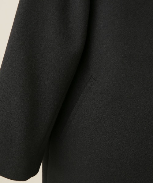 LB.04/Vネックノーカラーコート