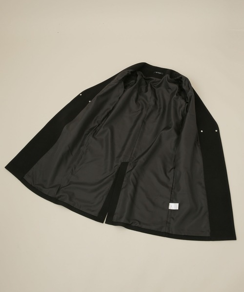 LB.04/Vネックノーカラーコート