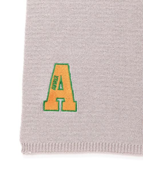AVIREX(アヴィレックス)の「COLLEGE LOGO/カレッジロゴマフラー(その他雑貨・メンズ・ブラック/ネイビー/グレー・F)」の1枚目の写真