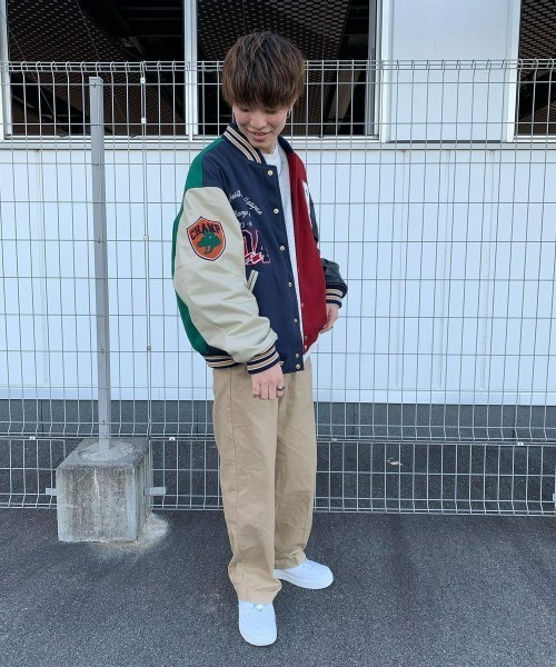 RODEO CROWNS WIDE BOWL(ロデオクラウンズワイドボウル)の「PREP CRAZY スタジャン(スタジャン・メンズ・ブルー系その他3/ブラック系その他・MEDIUM/LARGE)」の4枚目の写真
