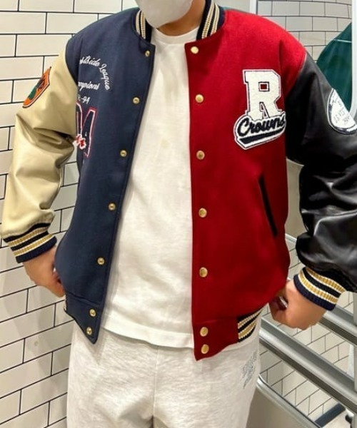 RODEO CROWNS WIDE BOWL(ロデオクラウンズワイドボウル)の「PREP CRAZY スタジャン(スタジャン・メンズ・ブルー系その他3/ブラック系その他・MEDIUM/LARGE)」の8枚目の写真