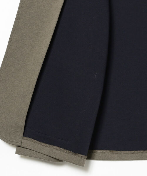 B:MING by BEAMS(ビーミングバイビームス)の「B:MING by BEAMS / ダブルフェイス ノーカラー イージー ジャケット(ノーカラージャケット・メンズ・ベージュ/ブラック・SMALL/MEDIUM/LARGE/X-LARGE)」の14枚目の写真
