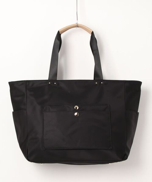 Jewelna Rose（ジュエルナローズ）の「フラッフィー ボストントートバッグ（ボストンバッグ・レディース・ネイビー/ベージュ/ブラック・FREE）」の6枚目の写真