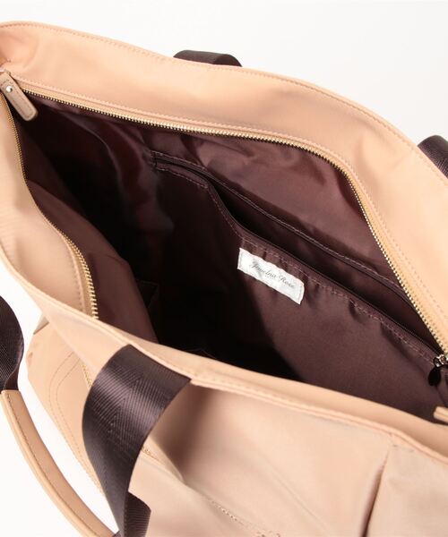 Jewelna Rose（ジュエルナローズ）の「フラッフィー ボストントートバッグ（ボストンバッグ・レディース・ネイビー/ベージュ/ブラック・FREE）」の5枚目の写真