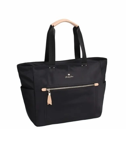 Jewelna Rose（ジュエルナローズ）の「フラッフィー ボストントートバッグ（ボストンバッグ・レディース・ネイビー/ベージュ/ブラック・FREE）」の2枚目の写真