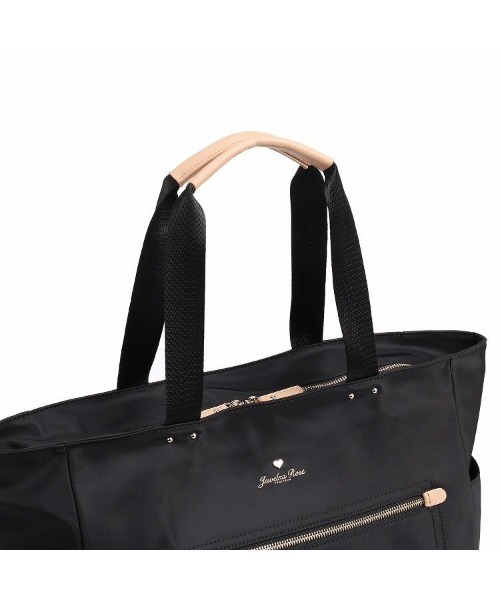 Jewelna Rose（ジュエルナローズ）の「フラッフィー ボストントートバッグ（ボストンバッグ・レディース・ネイビー/ベージュ/ブラック・FREE）」の16枚目の写真