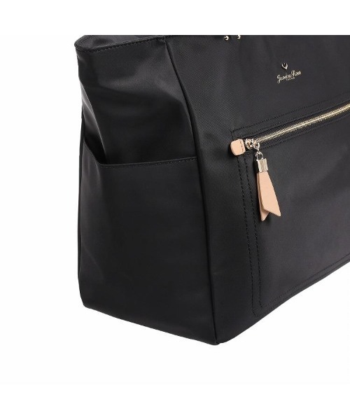 Jewelna Rose（ジュエルナローズ）の「フラッフィー ボストントートバッグ（ボストンバッグ・レディース・ネイビー/ベージュ/ブラック・FREE）」の17枚目の写真