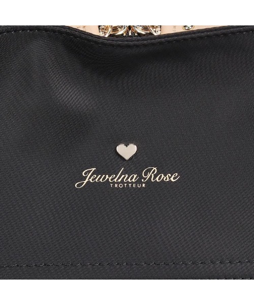 Jewelna Rose（ジュエルナローズ）の「フラッフィー ボストントートバッグ（ボストンバッグ・レディース・ネイビー/ベージュ/ブラック・FREE）」の19枚目の写真