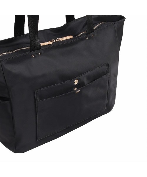 Jewelna Rose（ジュエルナローズ）の「フラッフィー ボストントートバッグ（ボストンバッグ・レディース・ネイビー/ベージュ/ブラック・FREE）」の20枚目の写真