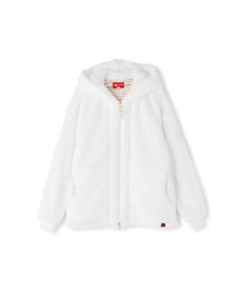 new balance golf】ボアフリース 防風総裏 フルジップ フーディー