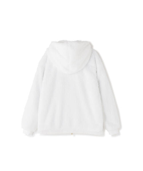 new balance golf】ボアフリース 防風総裏 フルジップ フーディー