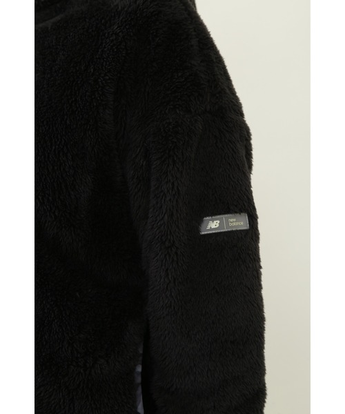 new balance golf】ボアフリース 防風総裏 フルジップ フーディー