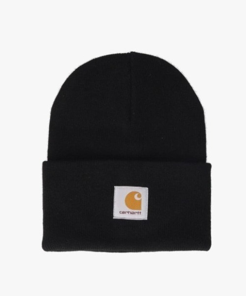 Carhartt(カーハート)の「carhartt ACRYLIC WATCH HAT(ニットキャップ/ビーニー・レディース・ブラック系その他/ブラウン系その他2/ブラウン系その他/ブラック/ベージュ系その他/ネイビー/グレー系その他2/グレー系その他3・F)」の2枚目の写真