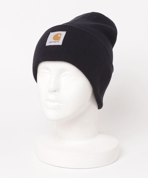 Carhartt WIP（カーハートダブリューアイピー）の「【Carhartt/カーハート】アクリル ワッチキャップ/WIP ACRYLIC WATCH HAT /ニット帽（ニットキャップ/ビーニー・メンズ・チャコールグレー/ダークグリーン/ブラック/ネイビー/ブラウン・FREE）」の11枚目の写真