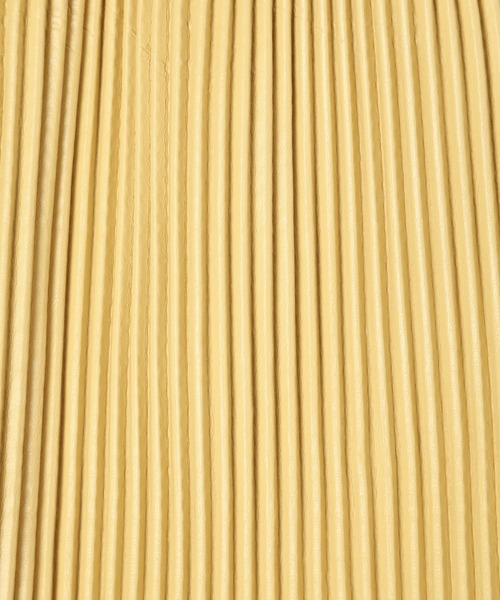 LAKOLE（ラコレ）の「プリーツ巾着2WAYバッグ / 177661（ショルダーバッグ・レディース・ブラック/シルバー/ライトグリーン/グレイッシュベージュ/オレンジ/ピンク/イエロー・FREE）」の16枚目の写真