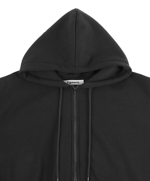Figments（フィグメンツ）の「【裏起毛】GREATESTジップパーカー（パーカー・レディース・グレー/ブラック・FREE）」の9枚目の写真