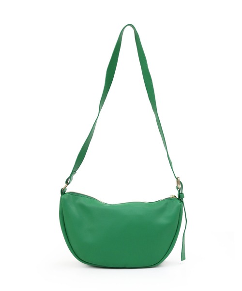 T・S・L（ティーエスエル）の「ハーフムーンショルダーバッグ（ショルダーバッグ・レディース・チャコールグレー/レモンイエロー/アイボリー/グリーン・FREE）」の21枚目の写真