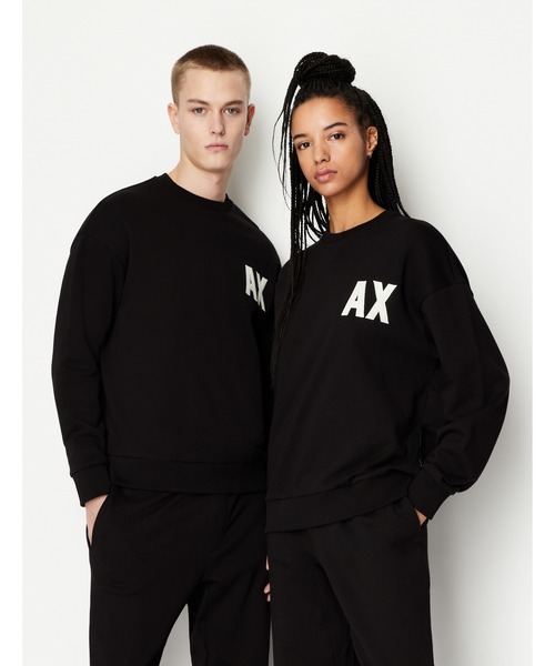 ARMANI EXCHANGE（アルマーニエクスチェンジ）の「【A|X アルマーニ エクスチェンジ】AXロゴ スウェットプルオーバー（スウェット・メンズ・ブラック/ネイビー/ホワイト・LARGE/MEDIUM/SMALL/X-LARGE/X-SMALL/XX-LARGE）」の15枚目の写真