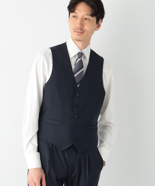 【セール】ストレッチTRベスト/Salon de GW/164239（スーツベスト）｜GLOBAL WORK（グローバルワーク）