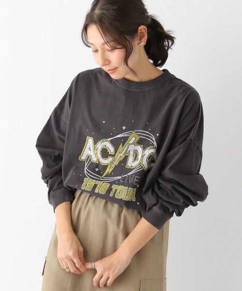 LEPSIM(レプシィム)の「【GOOD ROCK SPEED】ACDCプリントロンT 179316(Tシャツ/カットソー・レディース・グレー・FREE)」の1枚目の写真