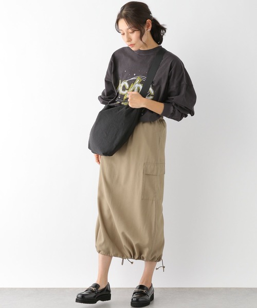 LEPSIM(レプシィム)の「【GOOD ROCK SPEED】ACDCプリントロンT 179316(Tシャツ/カットソー・レディース・グレー・FREE)」の2枚目の写真