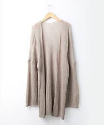 &soiree ロングニットカーディガン