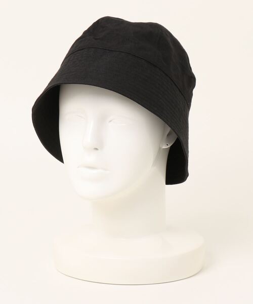 KIJIMA TAKAYUKI（キジマ　タカユキ）の「KIJIMA TAKAYUKI PAPER LINEN SAILOR HAT 231105（ハット・レディース・ブラック/ネイビー/オフホワイト・2）」の7枚目の写真