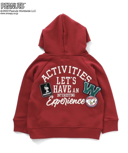 F.O.KIDS(エフオーキッズ)の「F.O.KIDS/エフオーキッズ PEANUTS フーディ パーカー(パーカー・キッズ・レッド/ネイビー/グレー・130/120/140)」の15枚目の写真