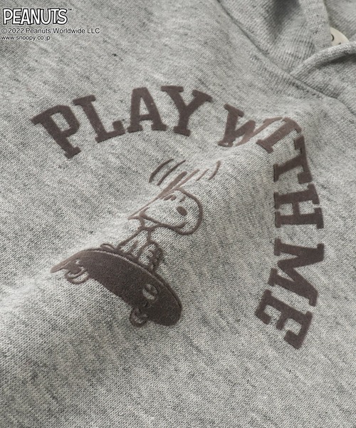 F.O.KIDS(エフオーキッズ)の「F.O.KIDS/エフオーキッズ PEANUTS フーディ パーカー(パーカー・キッズ・レッド/ネイビー/グレー・130/120/140)」の4枚目の写真