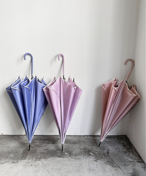 COMMON WARE(コモンウェアー)の「NT : フレラ傘 晴雨兼用花びら傘 UV 60cm(長傘・レディース・ライトパープル/バイオレット/ピンクベージュ・FREE)」の7枚目の写真