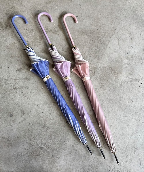 COMMON WARE(コモンウェアー)の「NT : フレラ傘 晴雨兼用花びら傘 UV 60cm(長傘・レディース・ライトパープル/バイオレット/ピンクベージュ・FREE)」の8枚目の写真