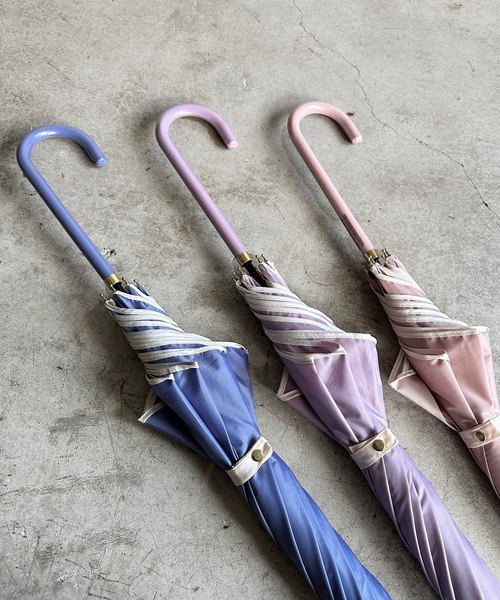 COMMON WARE(コモンウェアー)の「NT : フレラ傘 晴雨兼用花びら傘 UV 60cm(長傘・レディース・ライトパープル/バイオレット/ピンクベージュ・FREE)」の9枚目の写真