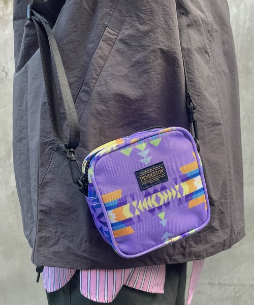 PENDLETON(ペンドルトン)の「∴【 PENDLETON / ペンドルトン 】キューブミニショルダーバッグ CUBE MINI SHOULDERBAG(ショルダーバッグ・レディース・ラベンダー/オフホワイト/ブラック・FREE)」の17枚目の写真