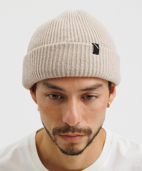 Saturdays NYC（サタデーズ ニューヨークシティ ）の「Saturdays Beanie（ニットキャップ/ビーニー・メンズ・ブラック・FREE）」の4枚目の写真