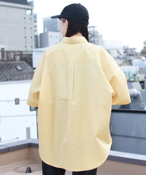 THE SHINZONE（ザ　シンゾーン）の「THE SHINZONE/シンゾーン　ワイドスリーブシャツ　WIDE SLEEVE SHIRT　22MMSBL10（シャツ/ブラウス・レディース・イエロー/ブルー/ホワイト・36）」の17枚目の写真