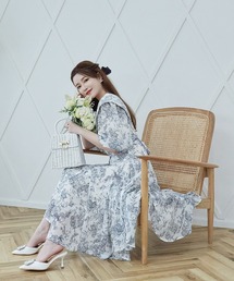 【美品】LADYM ラディム エコファー ワンピース LADYM ラディム エコファー ワンピース