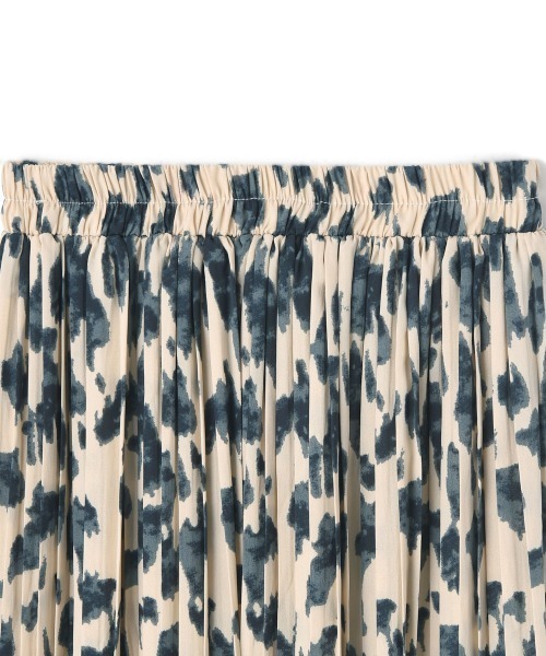 marjour(マージュール)の「PRINT PLEATS SKIRT(スカート・レディース・ベージュ系その他・M)」の2枚目の写真