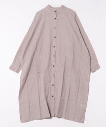 チャイハネ（チャイハネ）の「【チャイハネ】チャキバンドカラーシャツワンピース（シャツワンピース）」