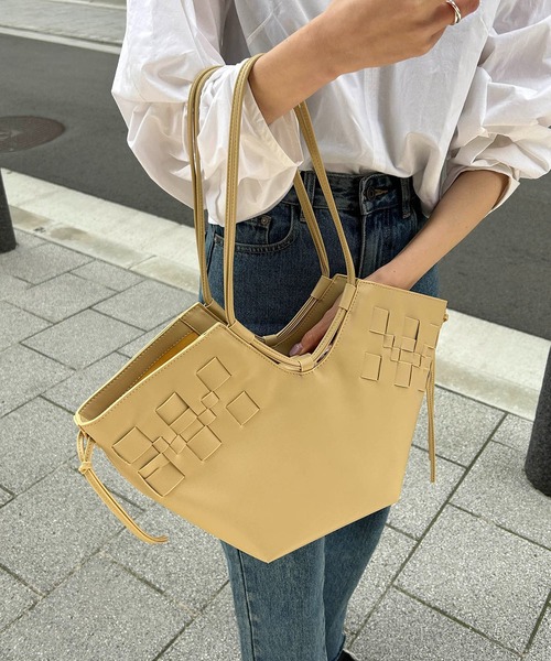 カプリシュレマージュ　メッシュトートバッグ CAPRICIEUX LE'MAGE（カプリシューレマージュ）の「BIGメッシュ