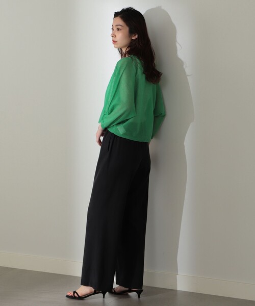 Demi-Luxe BEAMS - 新品タグ付き！Demi-Luxe BEAMS / リネン混 ドルマンカーディガン Demi-Luxe BEAMS（デミルクス ビームス）の「Demi-Luxe BEAMS