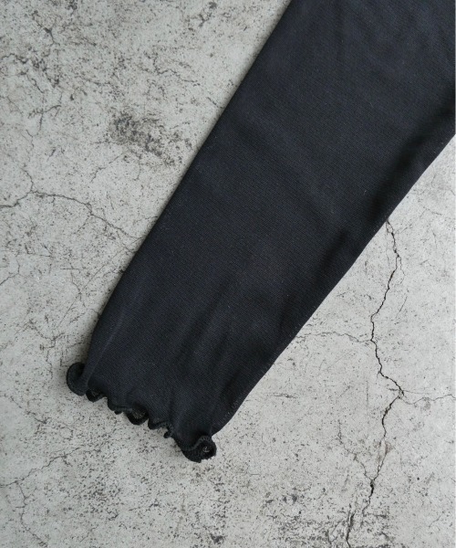 TRUNC（トランクエイティーエイト）の「Sheer Highneck Pullover（Tシャツ/カットソー・レディース・アイボリー/ブラック・FREE）」の15枚目の写真