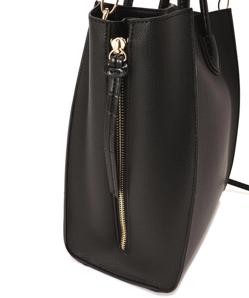 FREE'S MART(フリーズマート)の「サイドジップトートバッグ(トートバッグ・レディース・ホワイト/ブラック/カーキ・フリ-)」の13枚目の写真