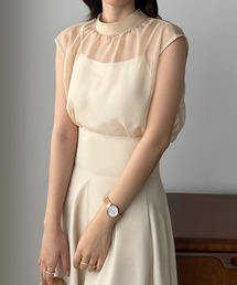 Louere（ルエレ）の「ノースリーブシアーブラウス（シャツ/ブラウス）」