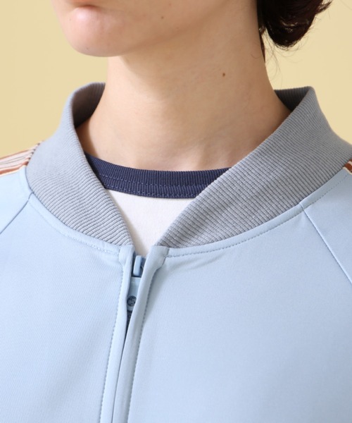 AVIREX（アヴィレックス）の「MA-1 TRUCKER JACKET/ MA-1トラッカージャケット（ジャージ・レディース・オリーブ系/ブルー系その他3・F）」の9枚目の写真