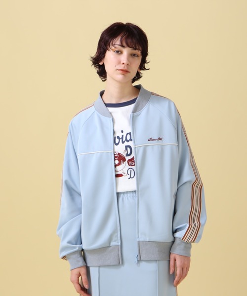 AVIREX（アヴィレックス）の「MA-1 TRUCKER JACKET/ MA-1トラッカージャケット（ジャージ・レディース・オリーブ系/ブルー系その他3・F）」の5枚目の写真