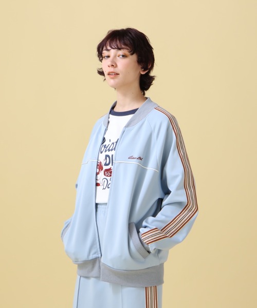 AVIREX（アヴィレックス）の「MA-1 TRUCKER JACKET/ MA-1トラッカージャケット（ジャージ・レディース・オリーブ系/ブルー系その他3・F）」の6枚目の写真