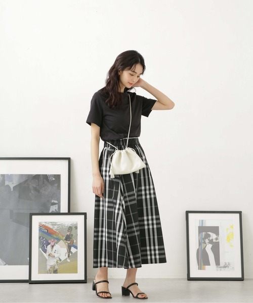 LB.04/汗染み防止加工＋接触冷感機能クルーネックカットトップス