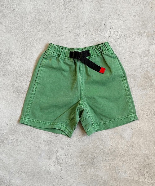 BIG FIELD（ビッグフィールド）の「ピグメントクライミングショーツ(80～150cm)（その他パンツ・キッズ・オレンジ/パープル/キャメル/ピンク/グリーン/ブルー・90/95/100/110/120/130/150/140/80）」の2枚目の写真